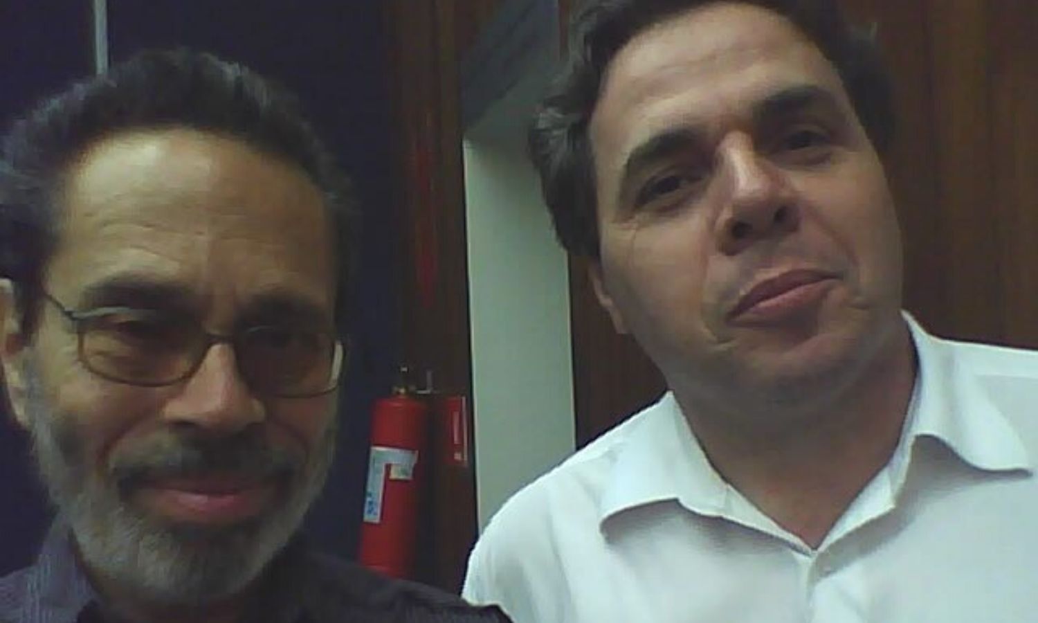 Leo Brouwer, nosso norte - Leo Brouwer e Giacomo Bartoloni, 2009. Arquivo particular Fábio Bartoloni