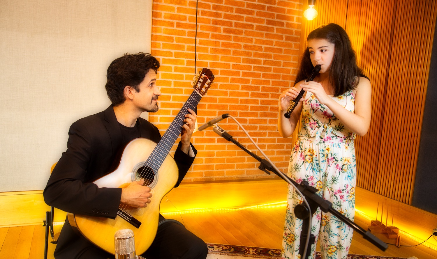 Duo Abdalla estreia a série Itinerários, com recitais online e masterclass de violão e flauta - foto crédito Alan Siqueira