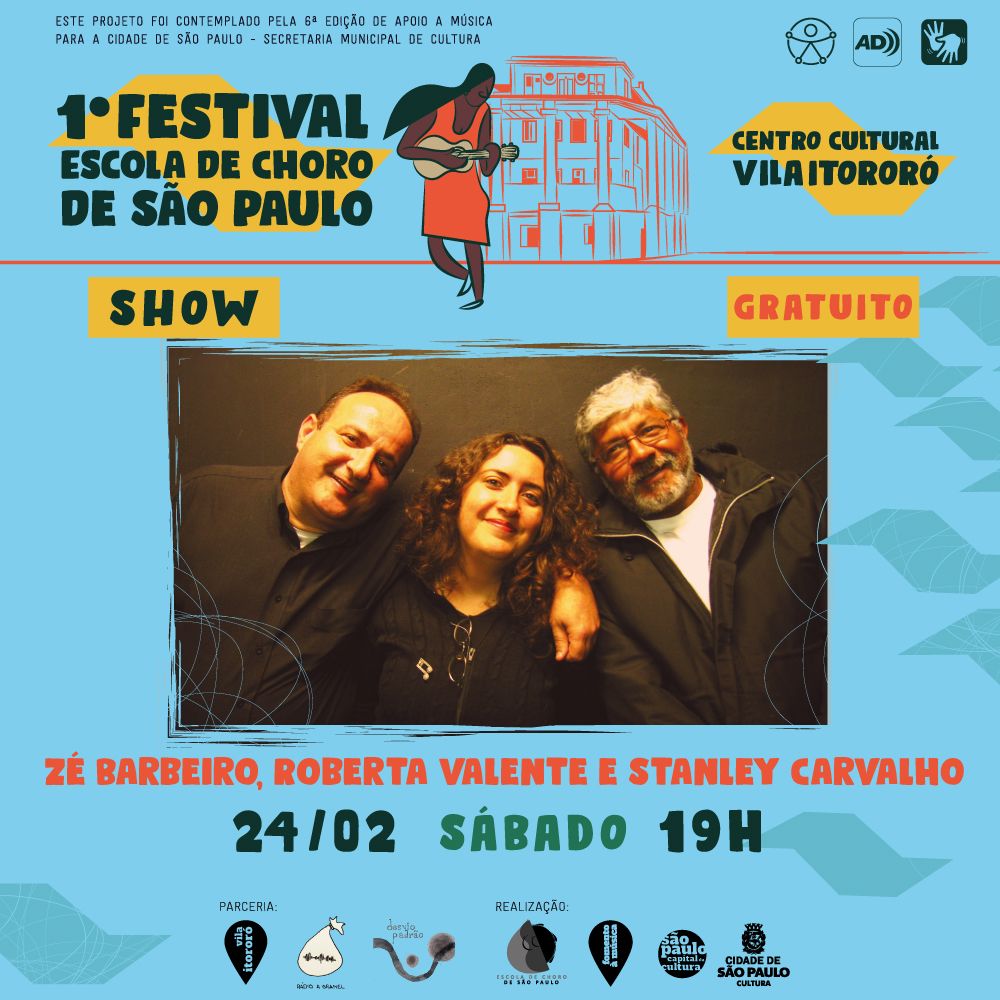 Festival de choro em São Paulo reúne grandes instrumentistas