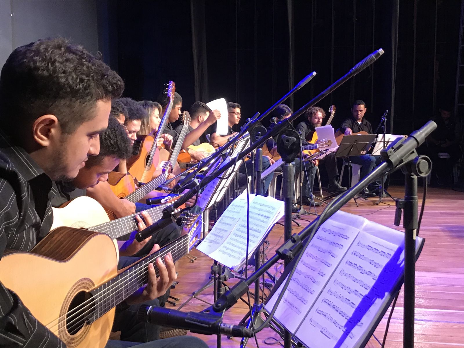 Conheça os selecionados para a semifinal do II Concurso de Violão de Teresina - Orquestra de Violões de Teresina