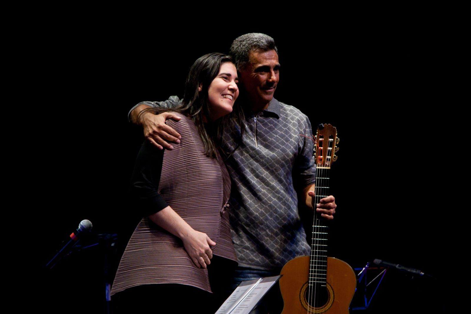 Festival em Teresina cresce com grandes recitais de violão em agosto - Mônica Salmaso e Guinga. Crédito: Thaís Gallart