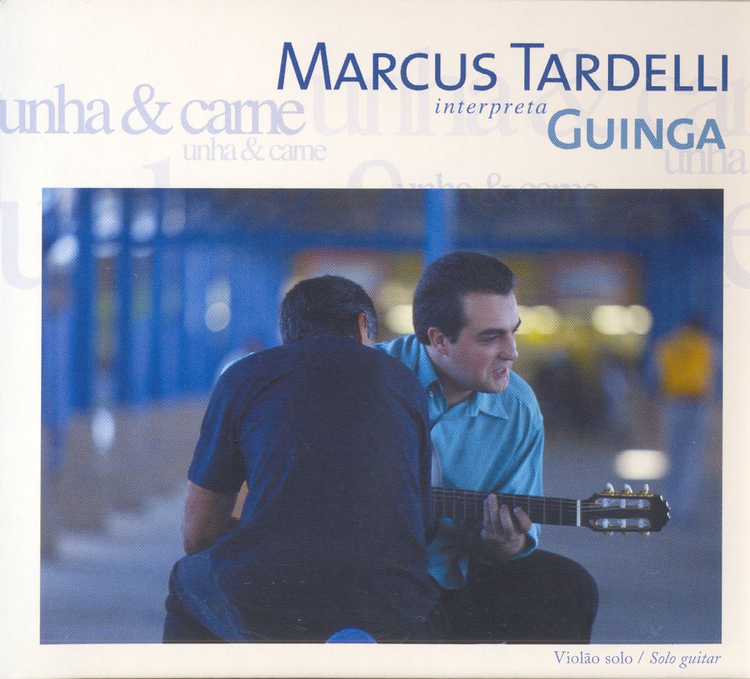 Guinga inicia curso online ao vivo nesta segunda (21/09). Inscrições abertas - capa CD Marcus Tardelli