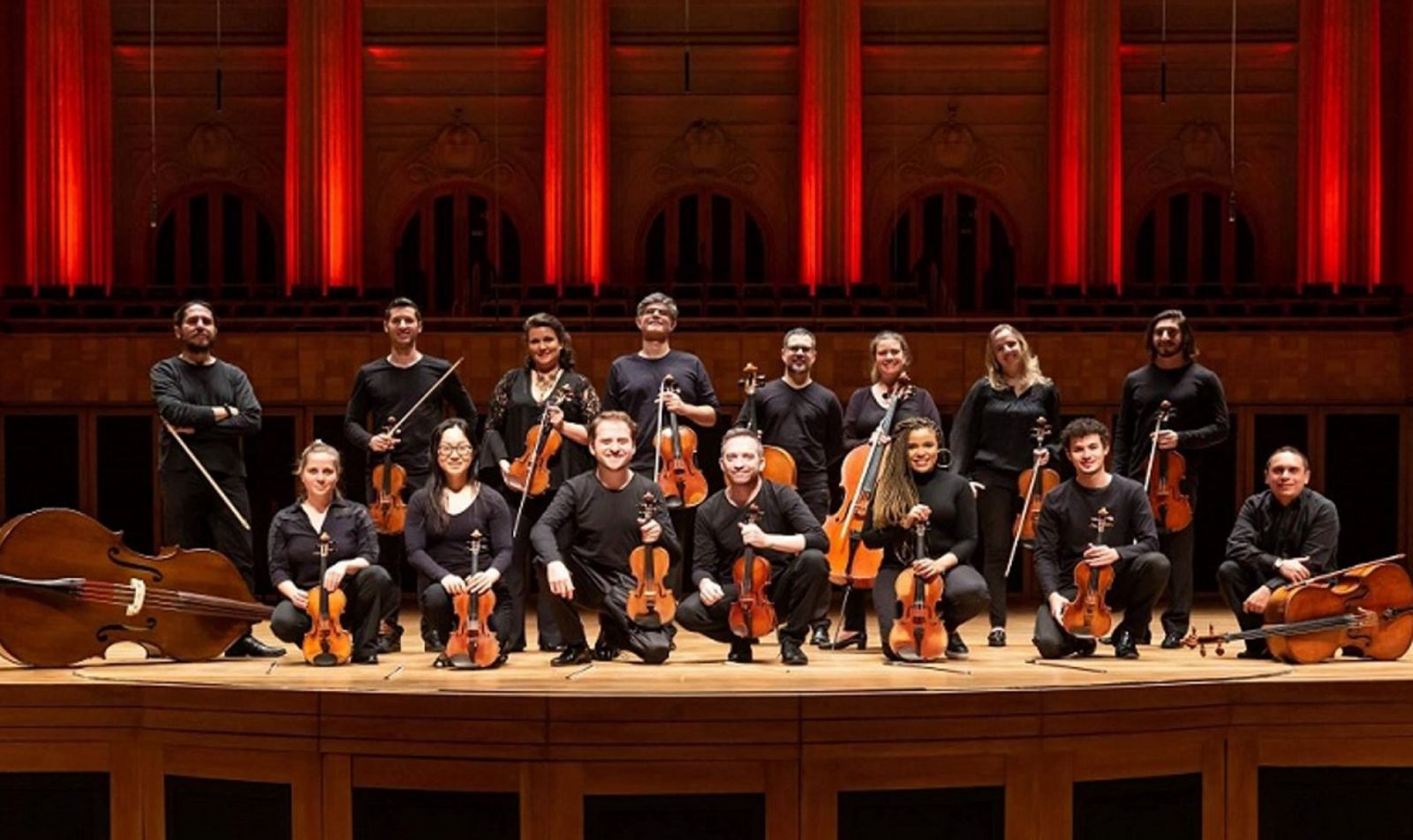 Gabriele Leite estreia concerto para violão e orquestra criado por João Luiz, unindo os madrigais e a música afro - Foto: Integrantes da São Paulo Chamber Soloists - crédito: Fernando Mucci