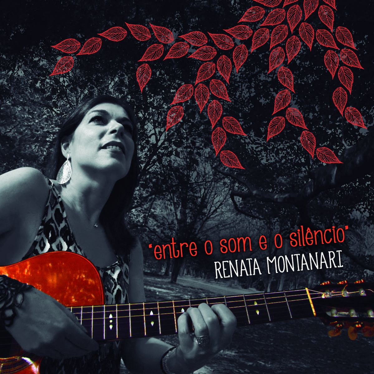Morre a violonista e compositora Rê Montanari - capa do CD Entre o Som e o Silêncio