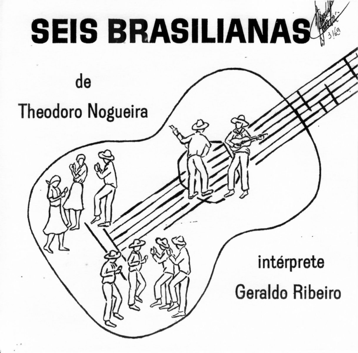  Violão e Mestres: história e sonho de uma revista - capa LP Geraldo Ribeiro Seis Brasilianas de Theodoro Nogueira