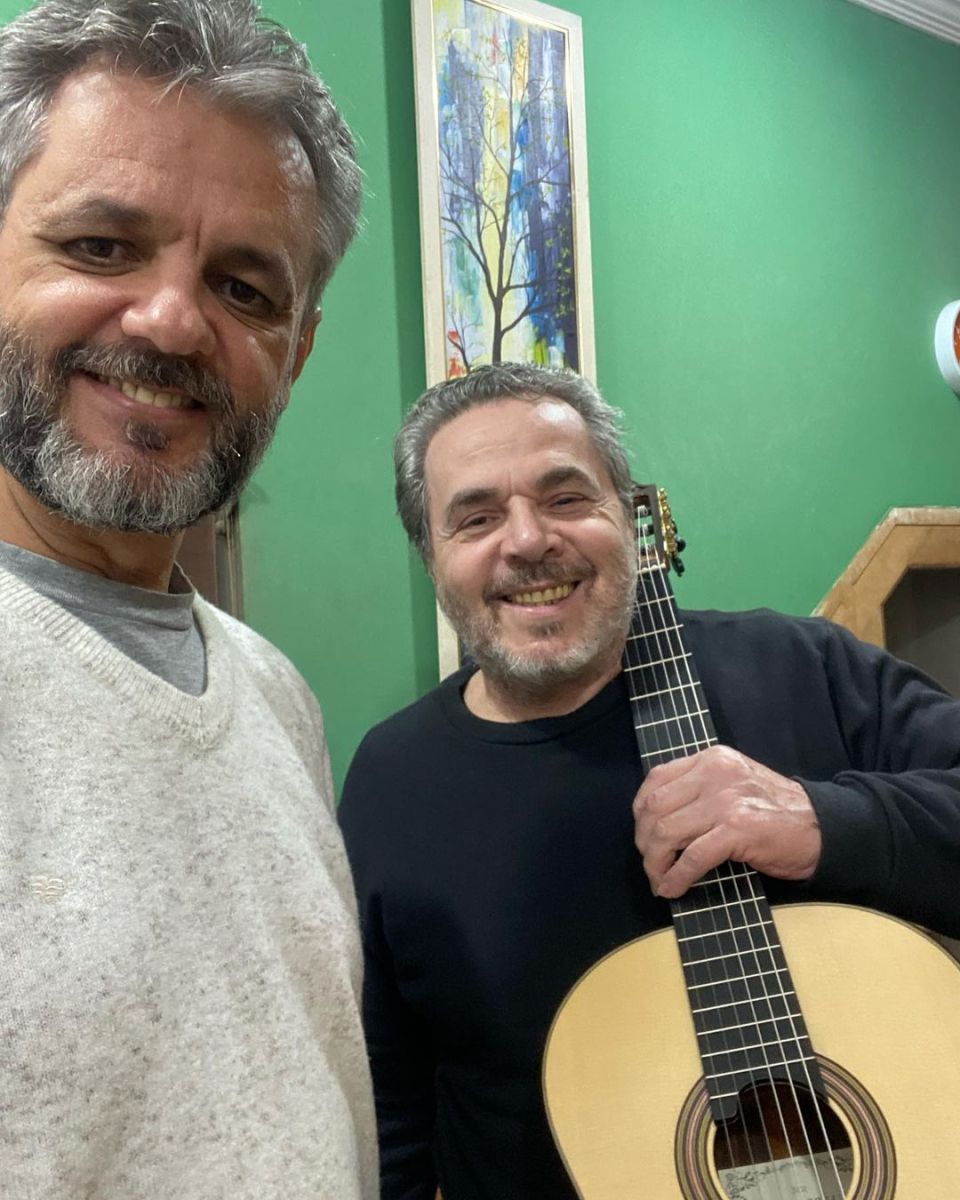 Luthier Valderrama: o grande mestre da harmonização de ressonâncias do violão - Foto: José Valderrama e Giaccomo Bartoloni - Arquivo particular