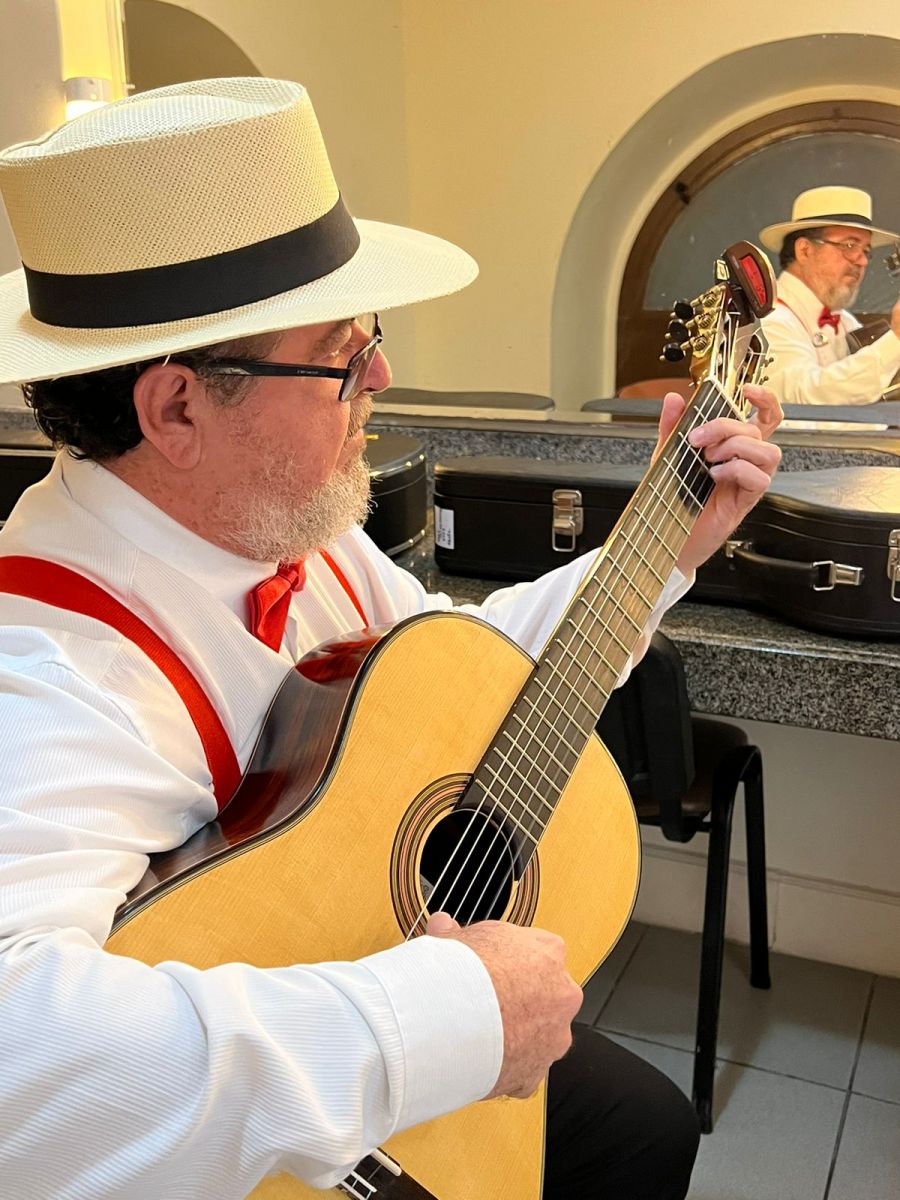 Lançamento de obras inéditas marcam 130 anos de Tó Teixeira, o primeiro negro a fazer recital de violão no Pará - Foto: Salomão Habib