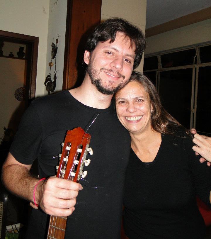 Surge uma nova sala para recitais de violão em Copacabana, no Rio de Janeiro - Foto: Marco Lima e Maria Haro, curadores da série Violões em Copa - Crédito: Arquivo particular Maria Haro